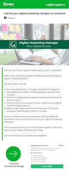 digital marketing fiverr