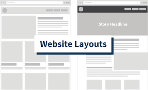 website layout