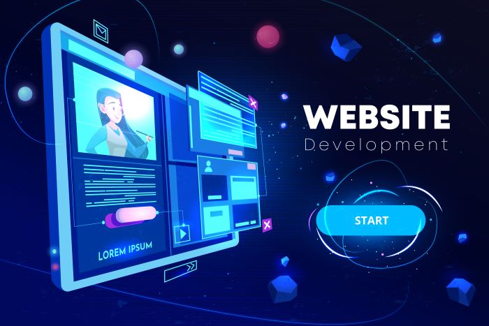 corporate web development
