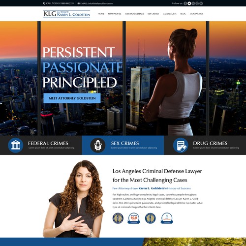law firm web design