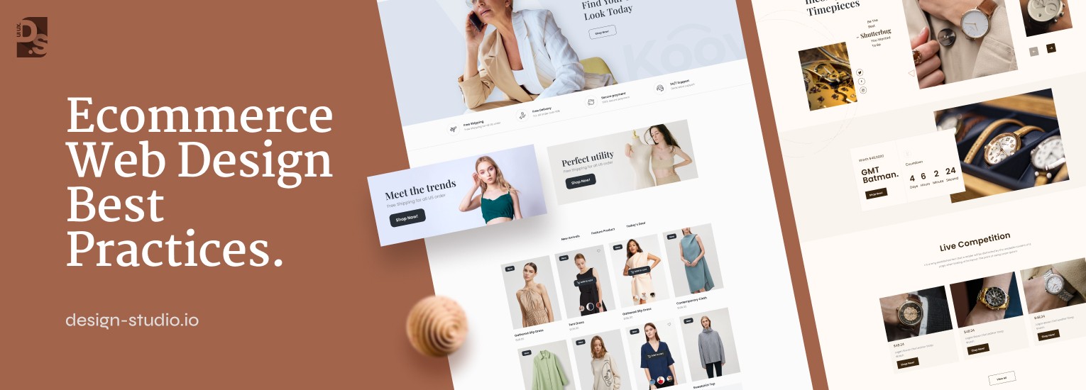 ecommerce homepage design