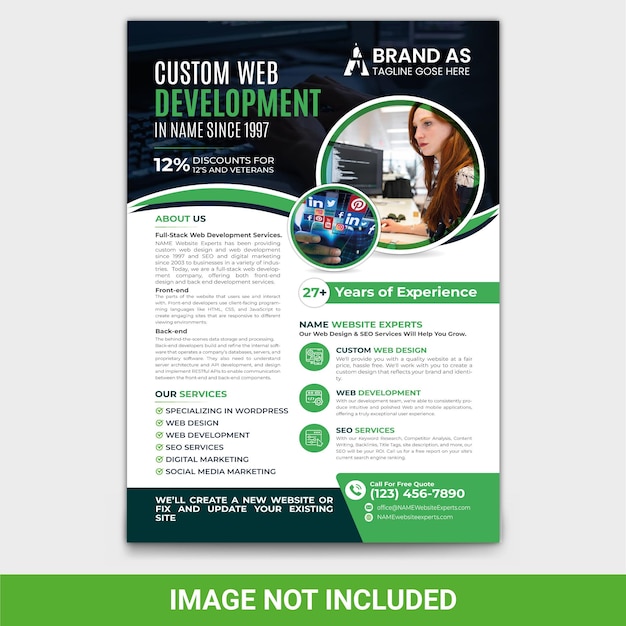 web development advertisement